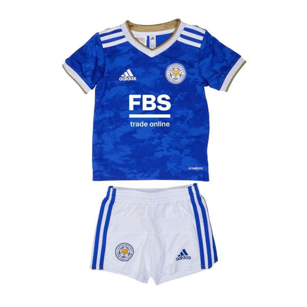 Camiseta Leicester City Replica Primera Ropa Niño 2021/22